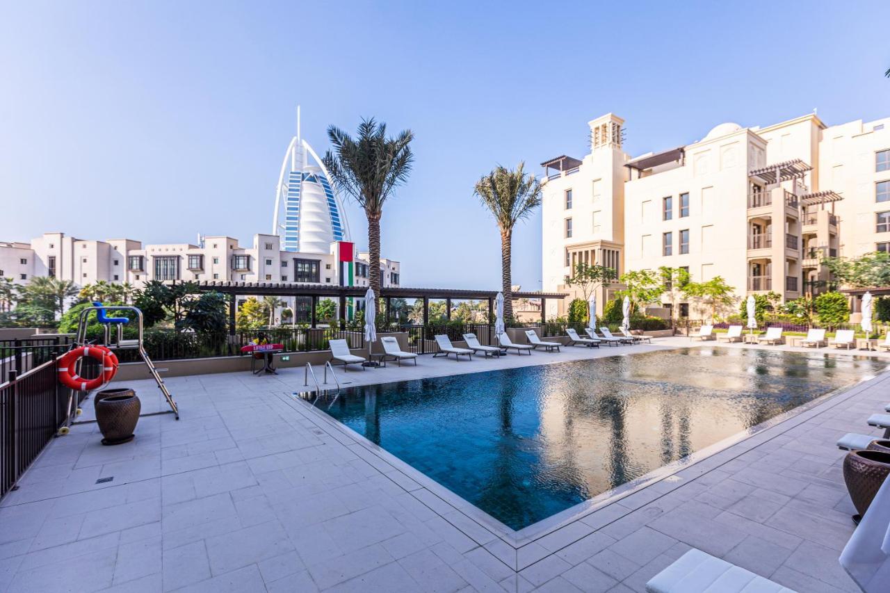 Luxury 2 Bd Apartment In Madinat Jumeirah Living Dubaj Kültér fotó